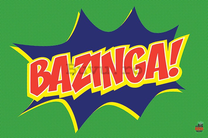 Poster - Big Bang Theory (Bazinga Icon)