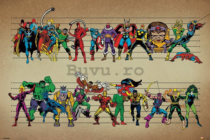 Poster - Marvel (Heroes)