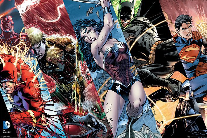 Poster - Justice League (Panels)