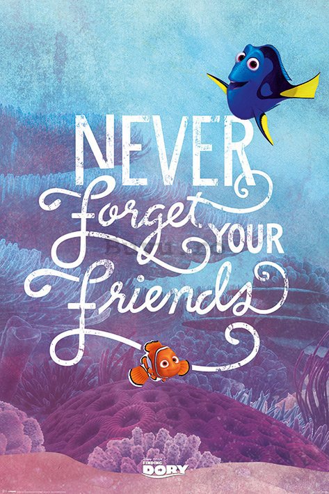 Poster - Finding Dory(Never Forget Your Friends)