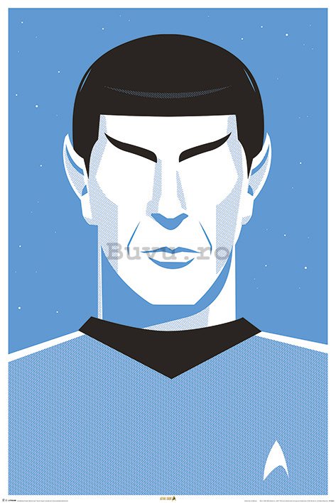 Poster - Star Trek (Blue Spock)