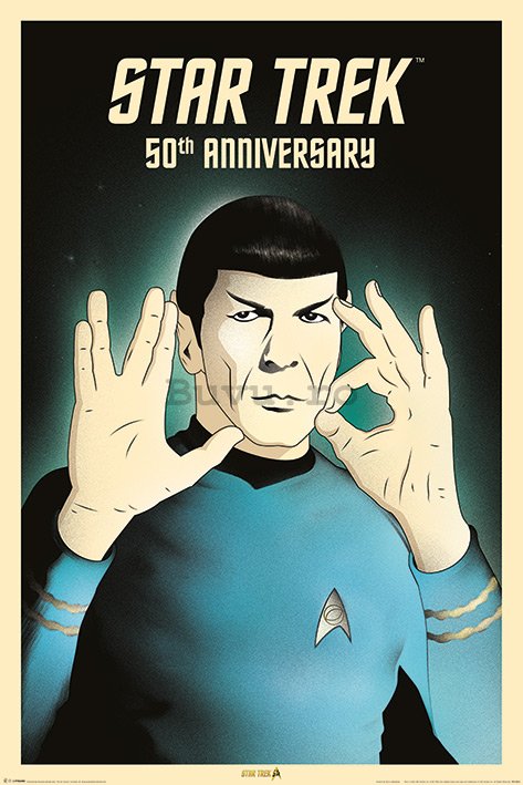 Poster - Star Trek (Spock 5-0)