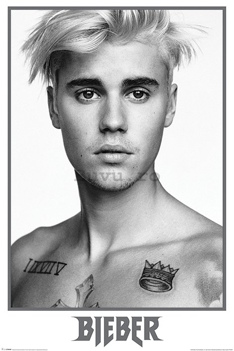 Poster - Justin Bieber Black & White (2)