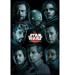 Poster - Star Wars Rogue One (Characters)