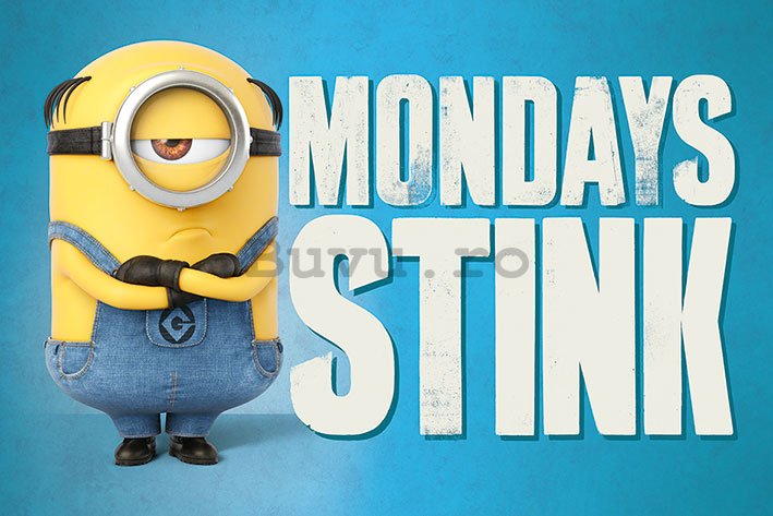 Poster - Despicable Me 3 (Mondays Stink)