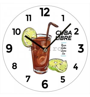 Ceas de perete: Cuba Libre - 38 cm