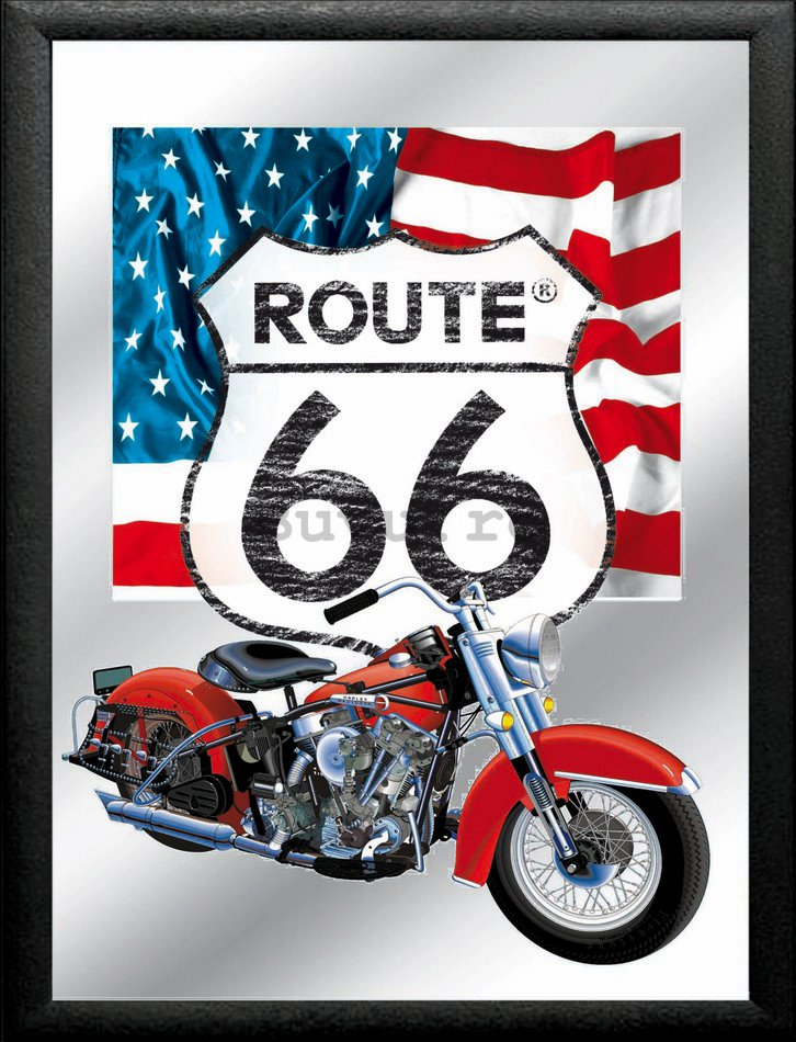 Oglindă - Route 66 (American Harley)