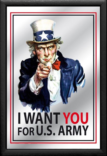Oglindă - I Want You For U.S. Army