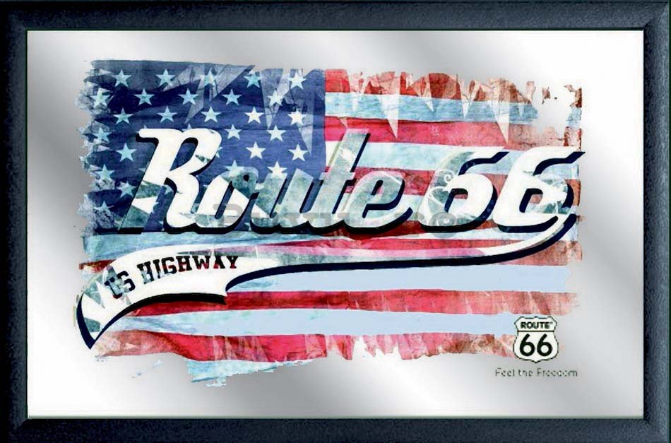 Oglindă - Route 66 (USA flag)