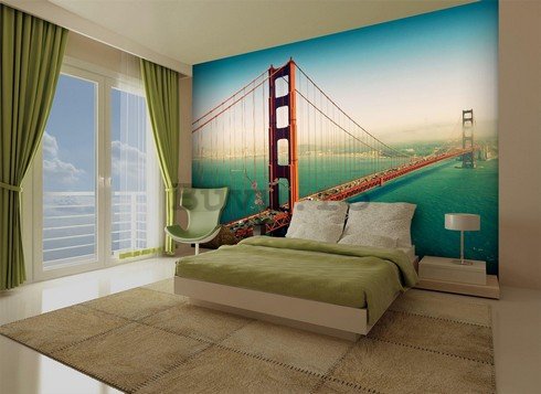 Fototapet: Podul Golden Gate (2) - 232x315 cm