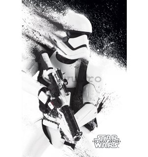 Poster - Star Wars VII (Stormtrooper paint)