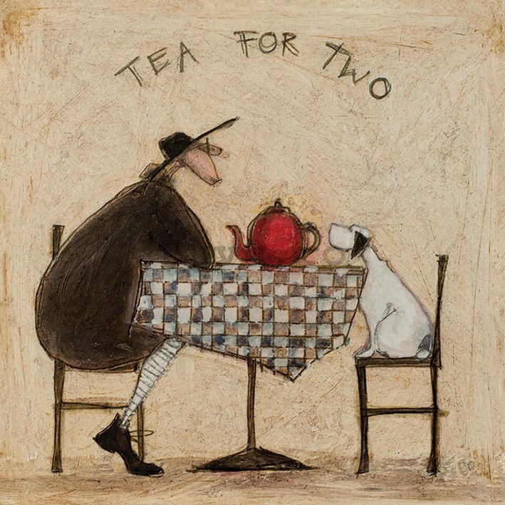 Tablou canvas - Sam Toft, Tea For Two