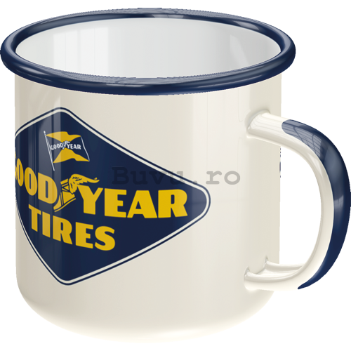 Cană metalică - Good Year Tires