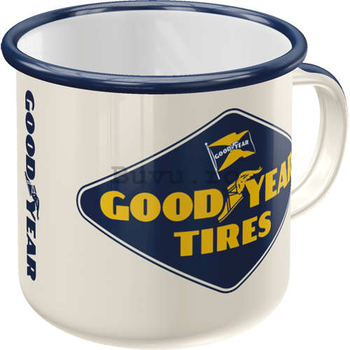 Cană metalică - Good Year Tires