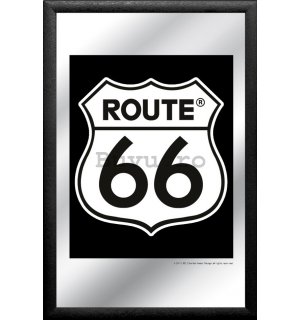 Oglindă - Route 66 (Logo)