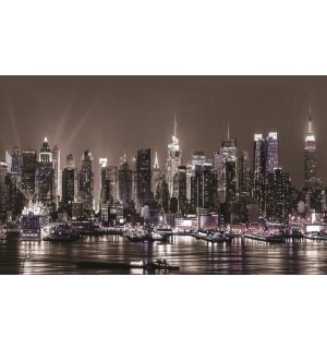 Fototapet: New York nocturn - 104x152,5 cm