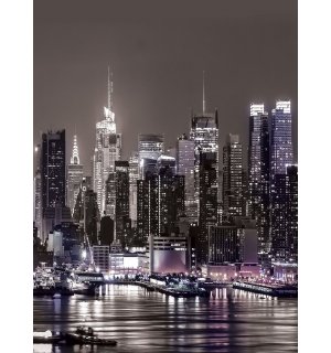 Fototapet: New York nocturn - 254x184 cm