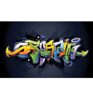 Fototapet vlies: Graffiti (4) - 184x254 cm