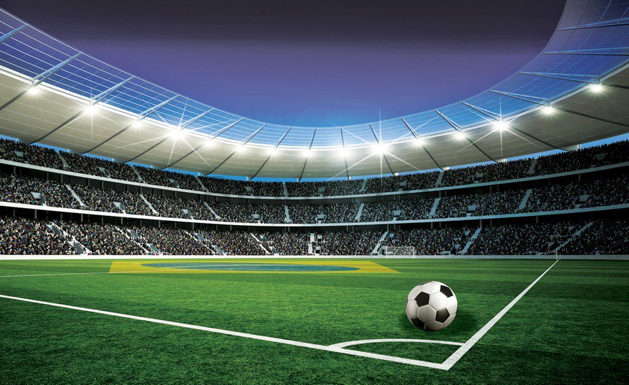 Fototapet vlies: Stadion de Fotbal (5) - 254x368 cm