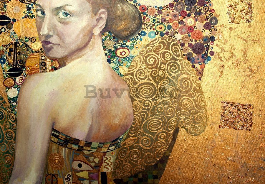 Tablou canvas: Frumusețe (pictura în ulei) - 75x100 cm
