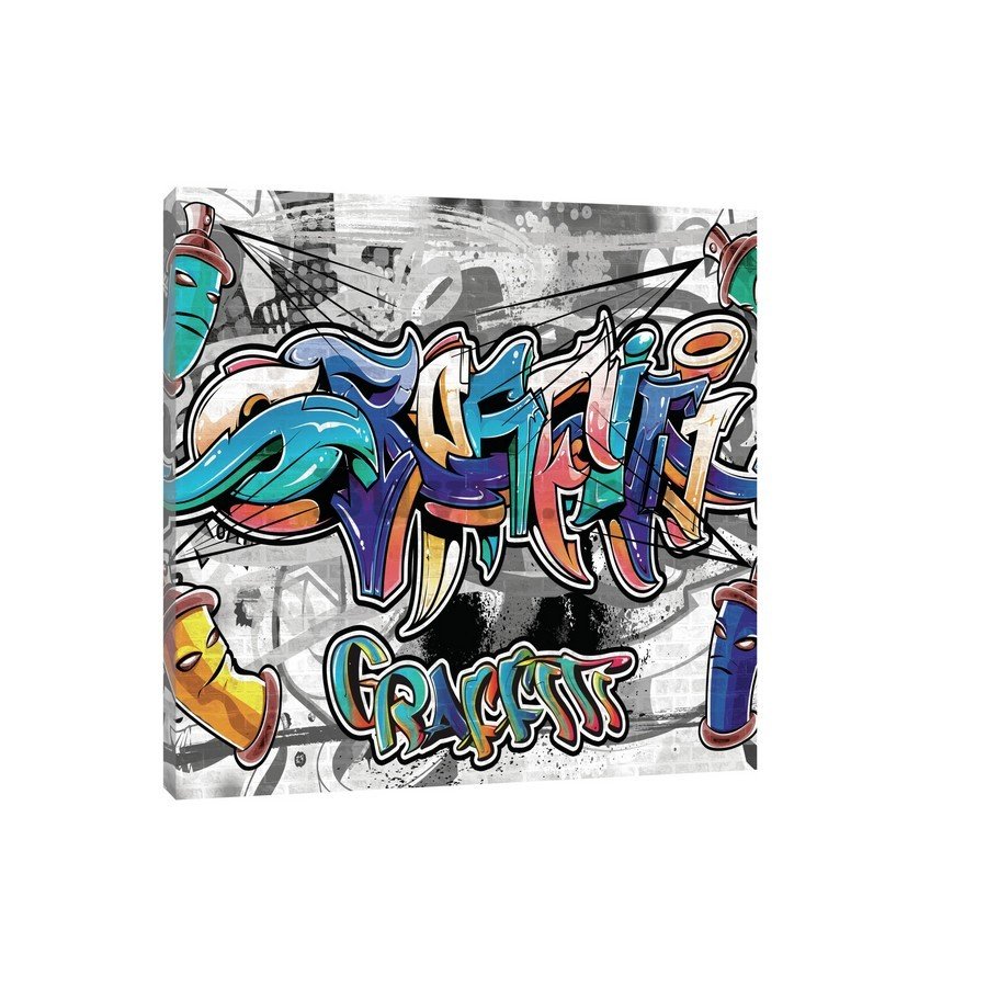 Tablou canvas: Graffiti (9) - 75x100 cm