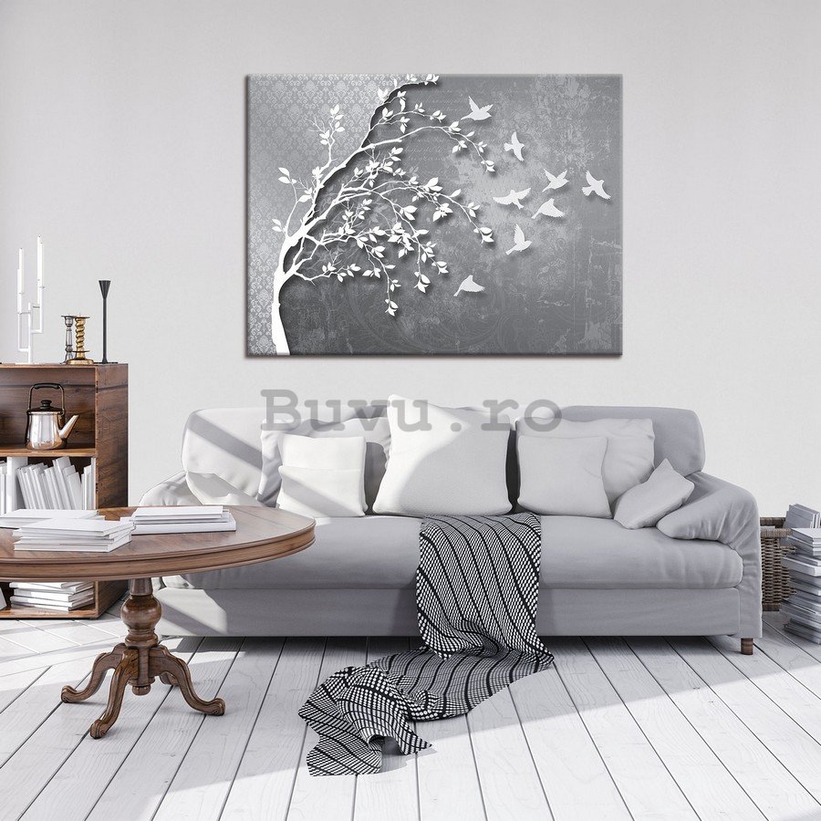 Tablou canvas: Arbore abstract - 75x100 cm