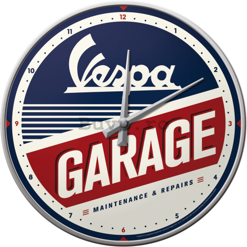 Ceas retro - Vespa Garage