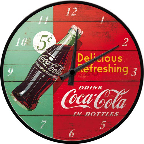 Ceas retro - Coca-Cola (bicolor)