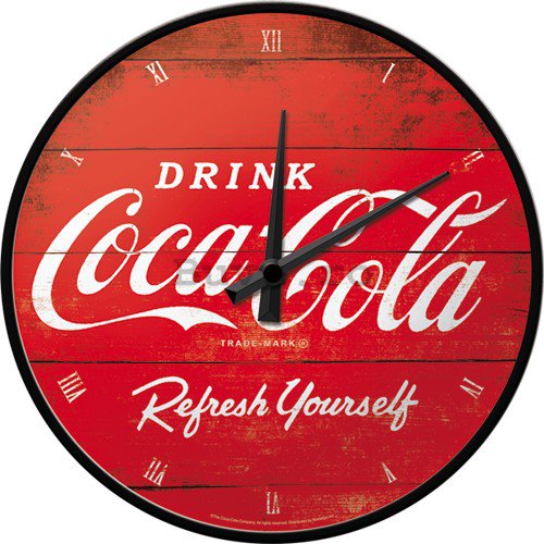 Ceas retro - Coca-Cola (Logo-ul roșu)