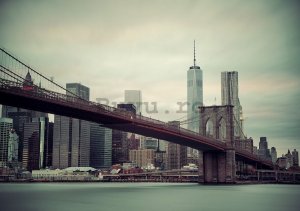 Fototapet vlies: Brooklyn Bridge (2) - 254x368 cm