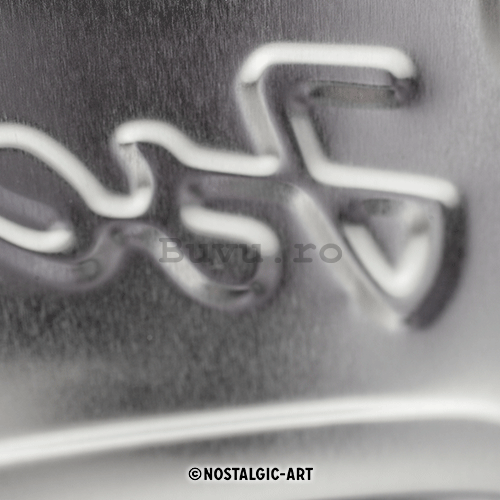 Placă metalică - BMW Isetta