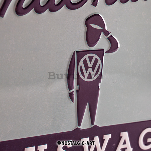 Placă metalică - Volkswagen (Kundendienst)