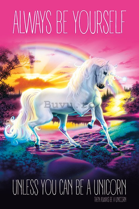 Poster - Unicorn  (Always be Yourself)
