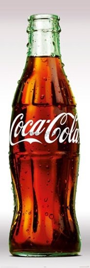 Poster - Coca-Cola contour bottle