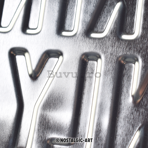 Placă metalică: Mercedes-Benz Parking Only - 30x20 cm