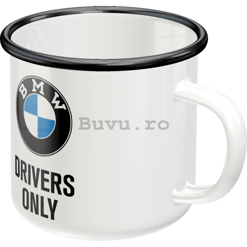 Cană metalică - BMW Drivers Only