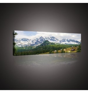 Tablou canvas: Munții Tatra (1) - 145x45 cm