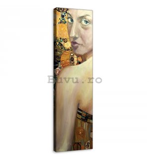 Tablou canvas: Frumusețe (pictura în ulei) - 145x45 cm