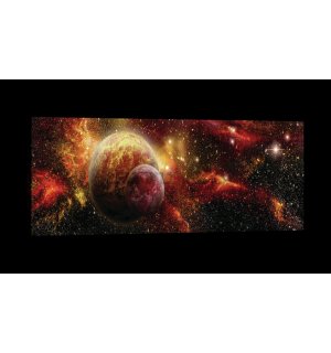 Tablou canvas: Universul - 145x45 cm