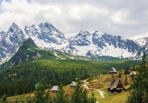 Fototapet vlies: Munții Tatra (1) - 184x254 cm