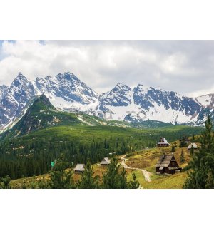 Fototapet vlies: Munții Tatra (1) - 254x368 cm