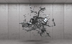 Fototapet: Abstracție splash (3) - 104x152,5 cm