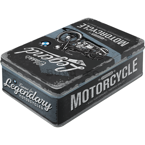 Cutie metalică plată - BMW Motorcycle (Classic Legend)