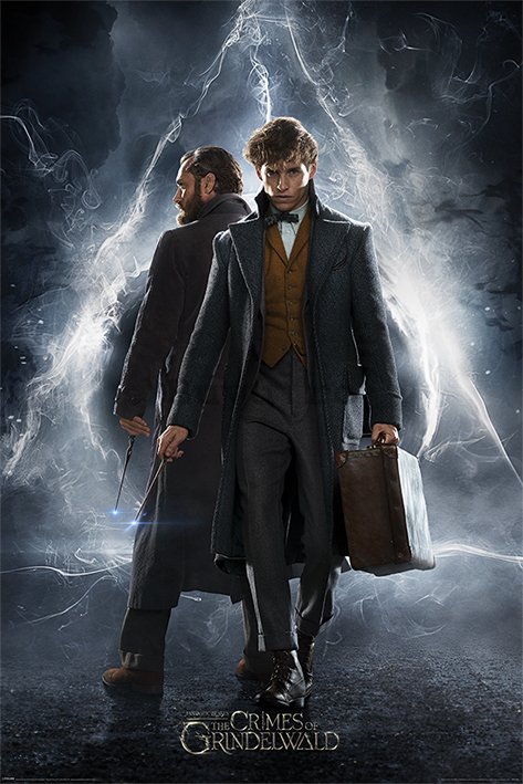 Poster - Animale Fantastice Crimele lui Grindelwald (Newt & Dumbledore)