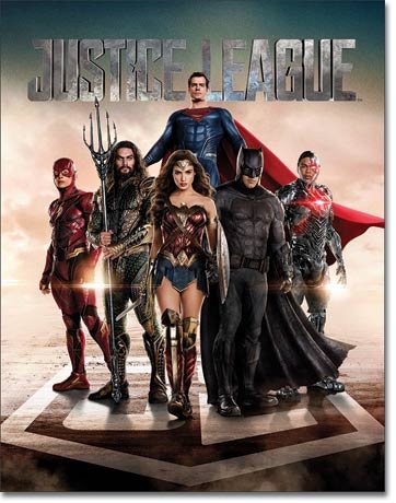 Placă metalică - Justice League (Movie)