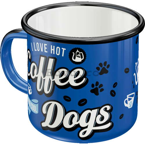Cană metalică - Coffee Dogs