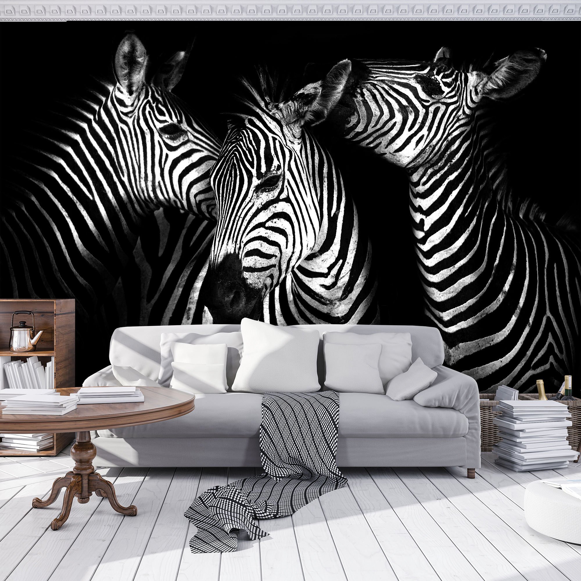 Fototapet vlies: Zebre (4) - 184x254 cm