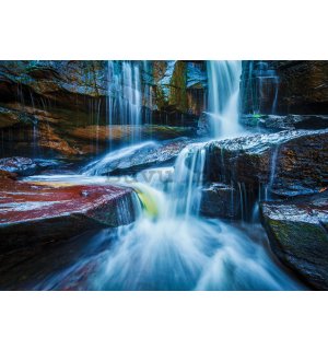 Fototapet vlies: Detaliu al cascadei (1) - 254x368 cm