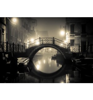 Fototapet vlies: Veneția (noapte) - 254x368 cm