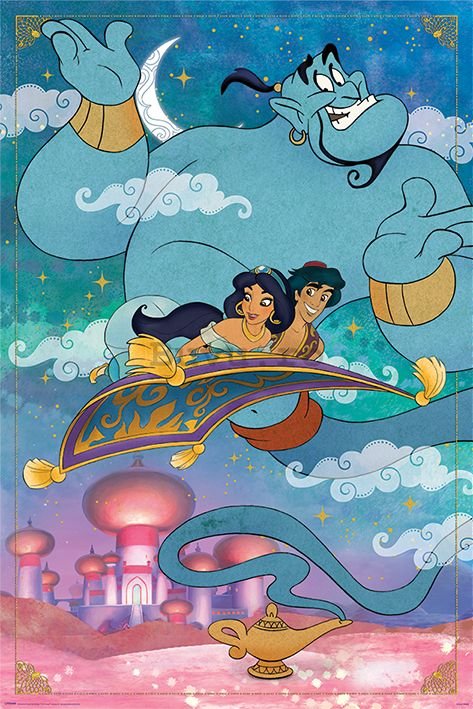 Poster - Aladdin (A Whole New World)